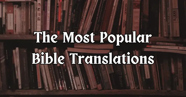 Top 10 Most Popular Bible Translations For Beginners (2024)